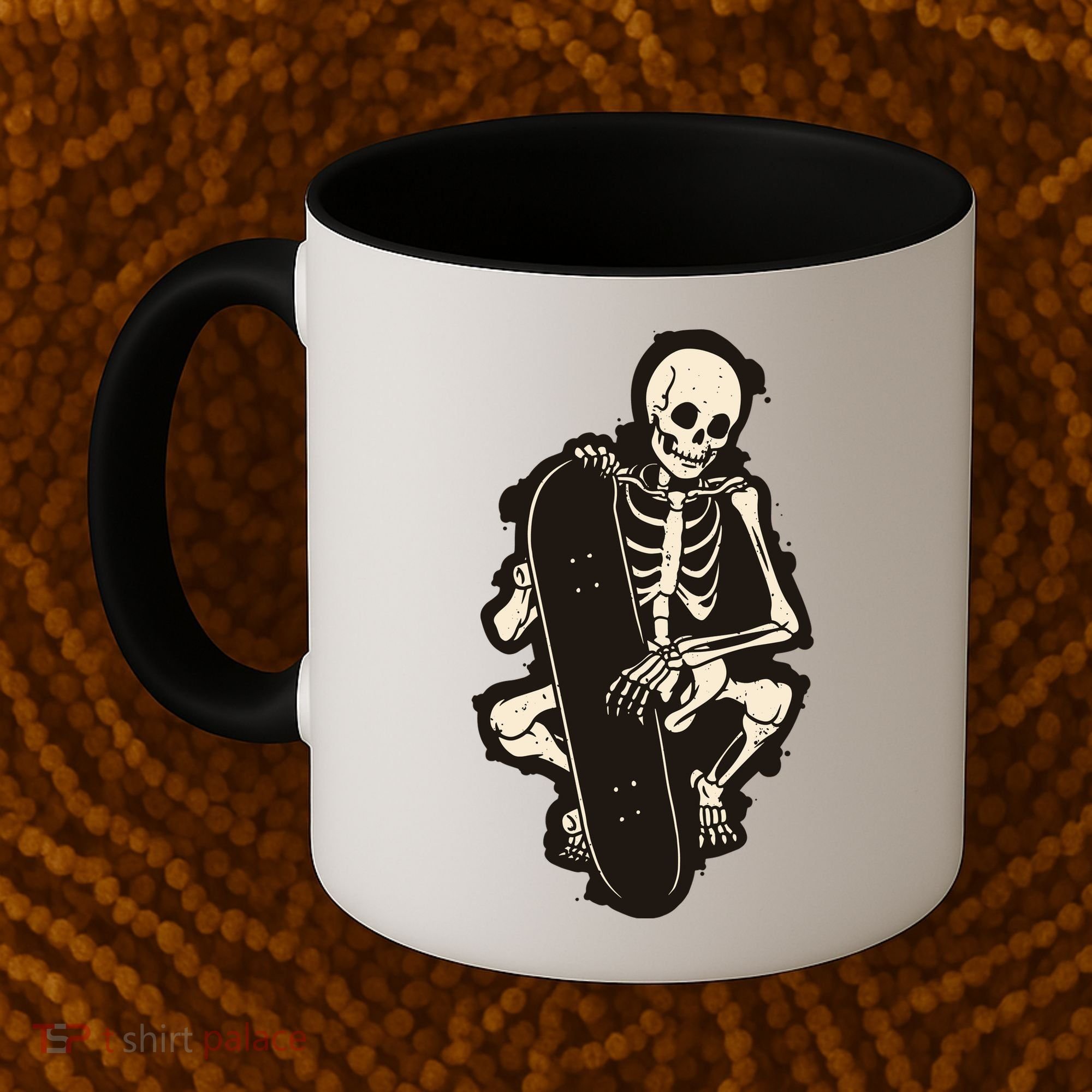 Skeleton Skateboarder Coffee Mug