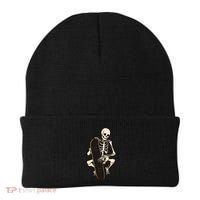 Skeleton Skateboarder Beanie thumb 0