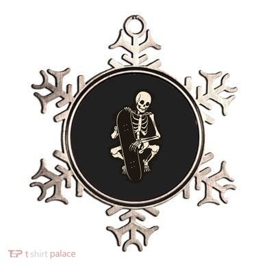 Skeleton Skateboarder Ornament