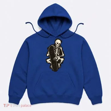 Skeleton Skateboarder Hoodie