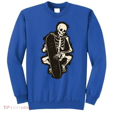Skeleton Skateboarder Sweatshirt