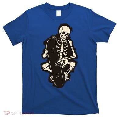 Skeleton Skateboarder T-Shirt