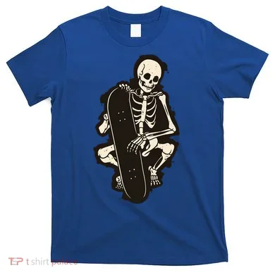 Skeleton Skateboarder T-Shirt