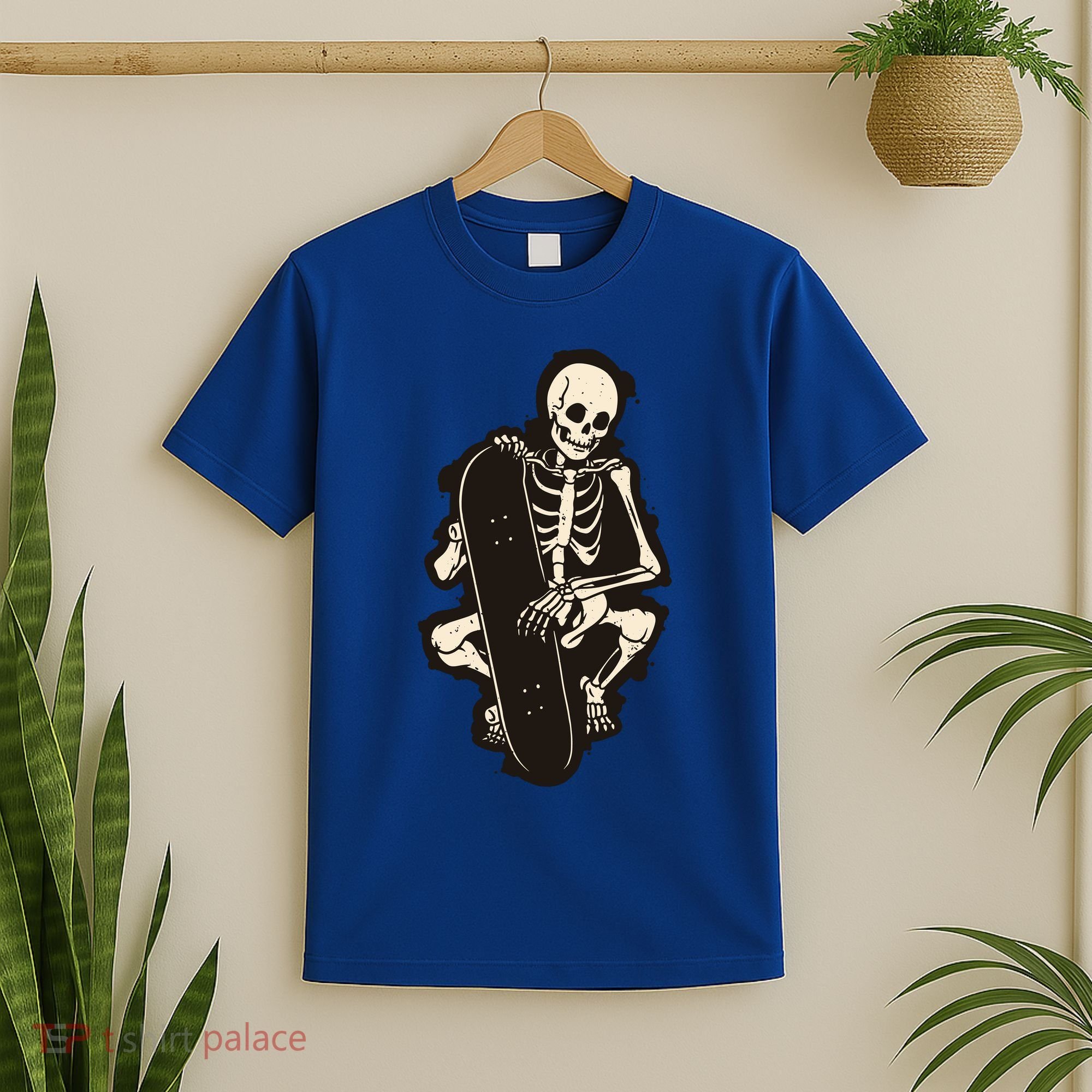 Skeleton Skateboarder T-Shirt