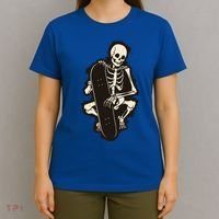 Skeleton Skateboarder T-Shirt thumb 4
