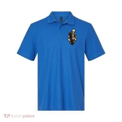 Skeleton Skateboarder Polo