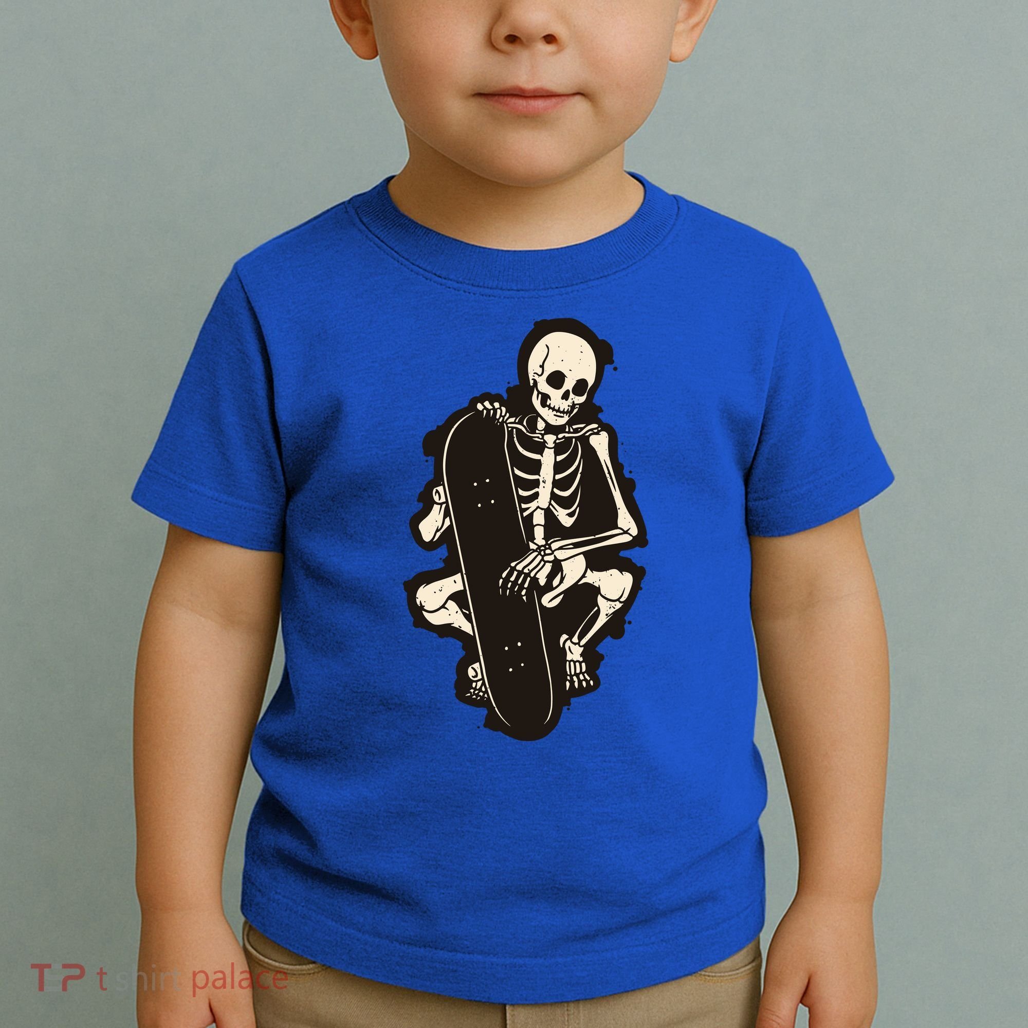 Skeleton Skateboarder Toddler T-Shirt