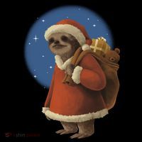 Santa Sloth Backpack thumb 2