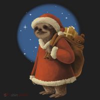 Santa Sloth Beanie thumb 2