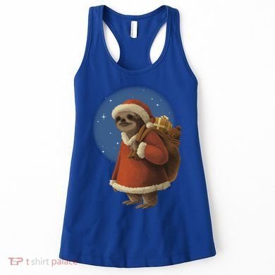 Santa Sloth Women's Tank Top