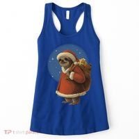Santa Sloth Women's Tank Top thumb 0