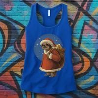 Santa Sloth Women's Tank Top thumb 3