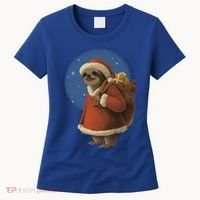 Santa Sloth Women's T-Shirt thumb 0