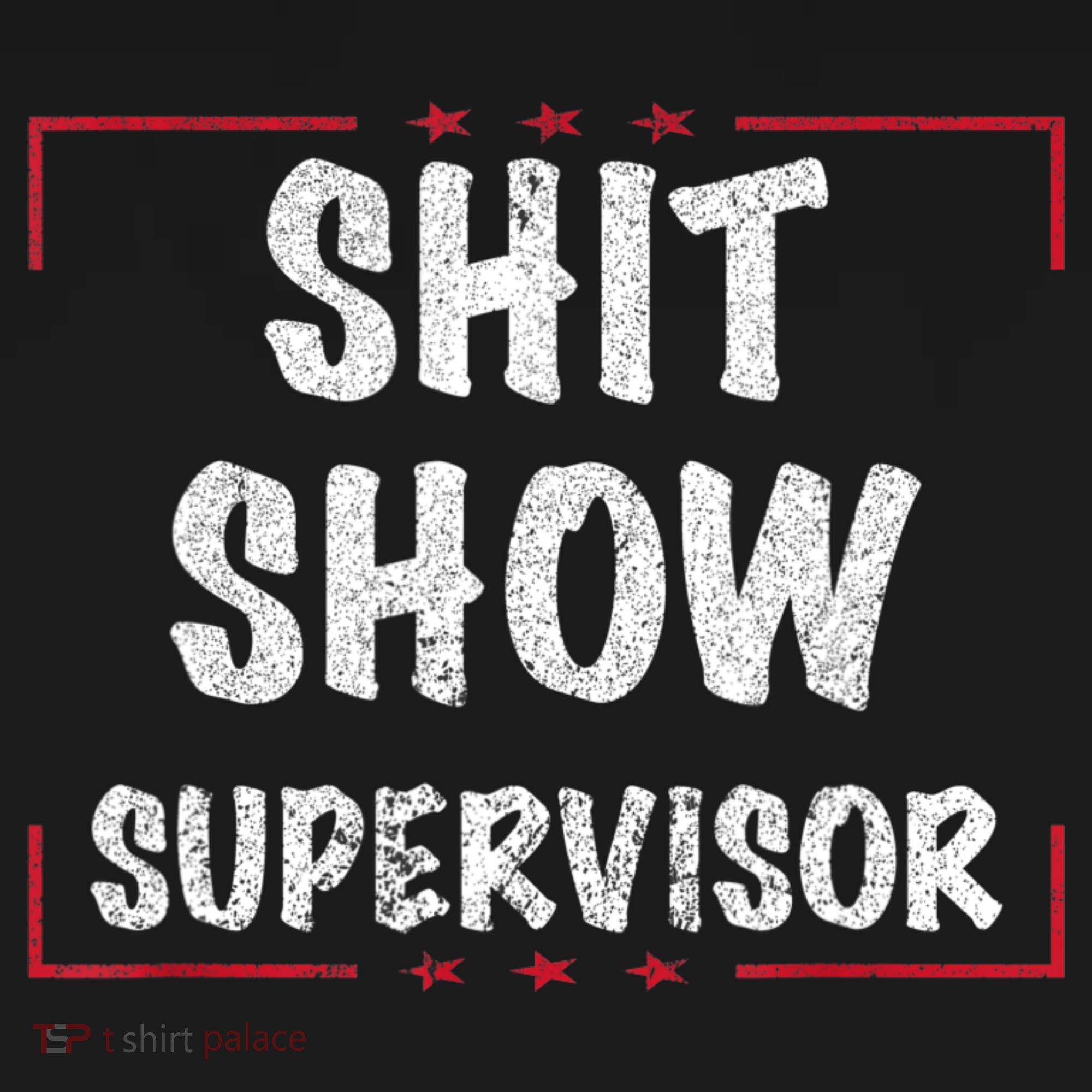 Shit Show Supervisor, Funny Dad Mom Boss Teacher Present Bucket Hat