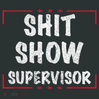 Shit Show Supervisor, Funny Dad Mom Boss Teacher Present Women's T-Shirt thumb 6