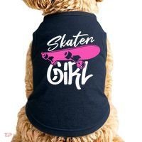 Skater Skateboard Skateboarding For Girl Doggie Tank thumb 0