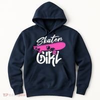 Skater Skateboard Skateboarding For Girl Hoodie thumb 0
