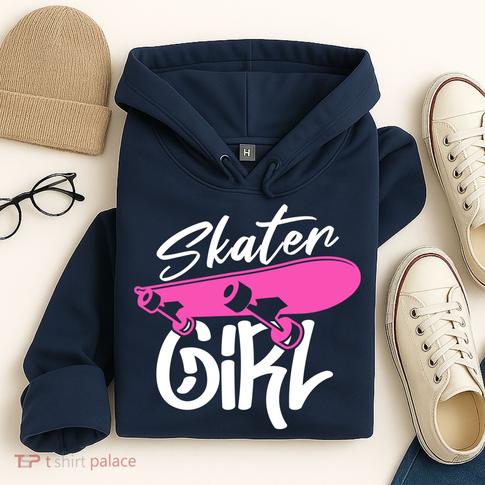 Skater Skateboard Skateboarding For Girl Hoodie