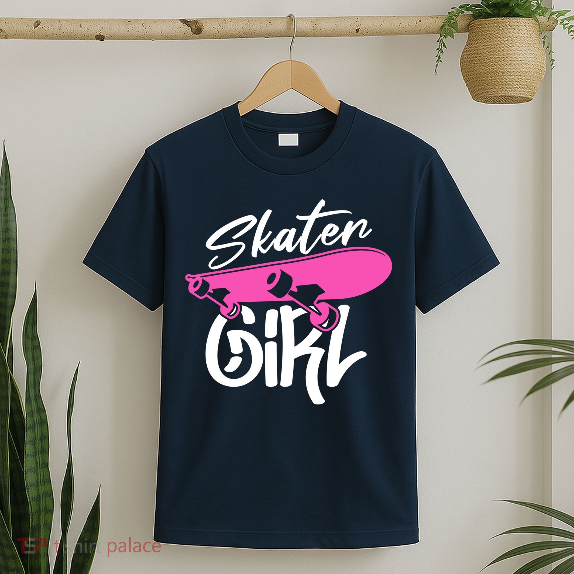 Skater Skateboard Skateboarding For Girl T-Shirt