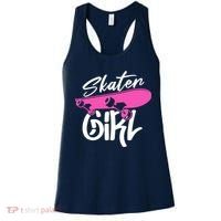 Skater Skateboard Skateboarding For Girl Women's Tank Top thumb 0