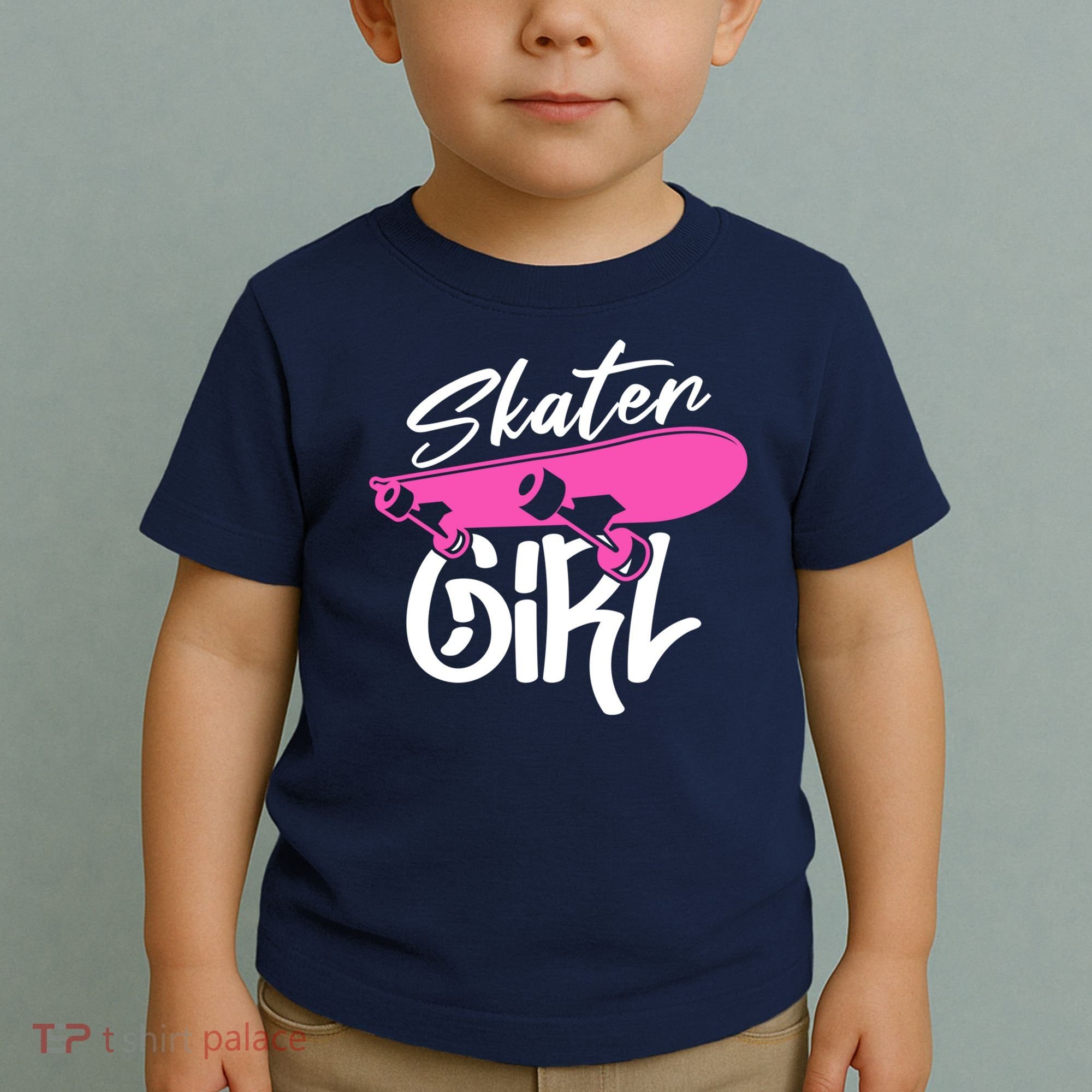 Skater Skateboard Skateboarding For Girl Toddler T-Shirt