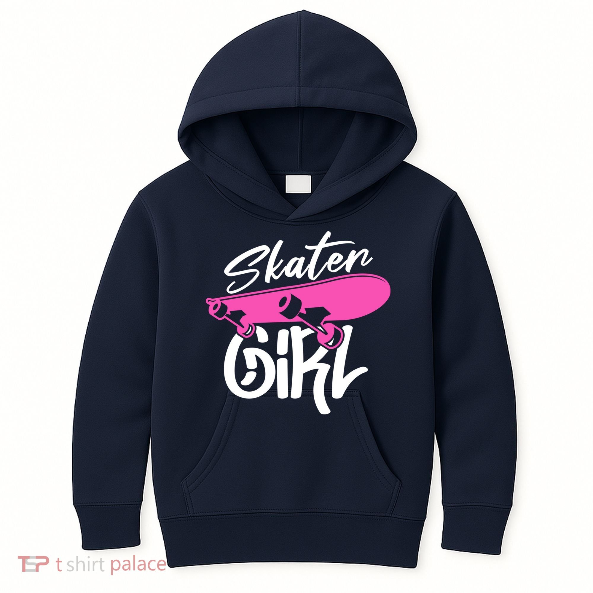 Skater Skateboard Skateboarding For Girl Kids Hoodie