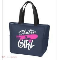 Skater Skateboard Skateboarding For Girl Tote Bag thumb 3