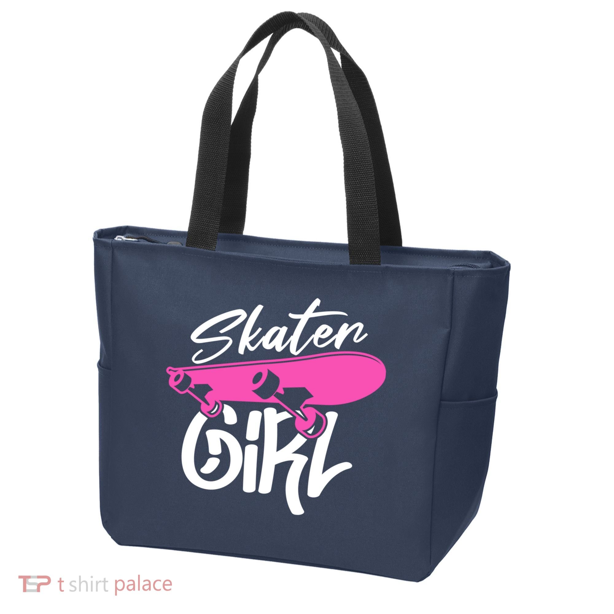Skater Skateboard Skateboarding For Girl Tote Bag