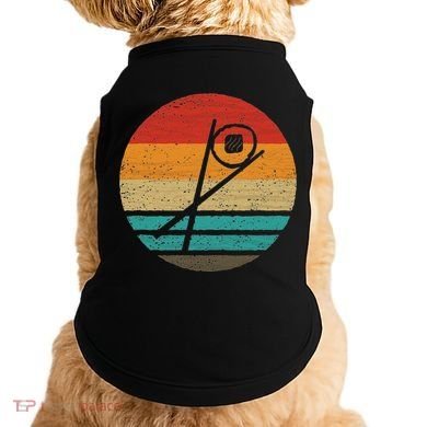 Sushi Sticks Sake Maki Retro Style Vintage Doggie Tank