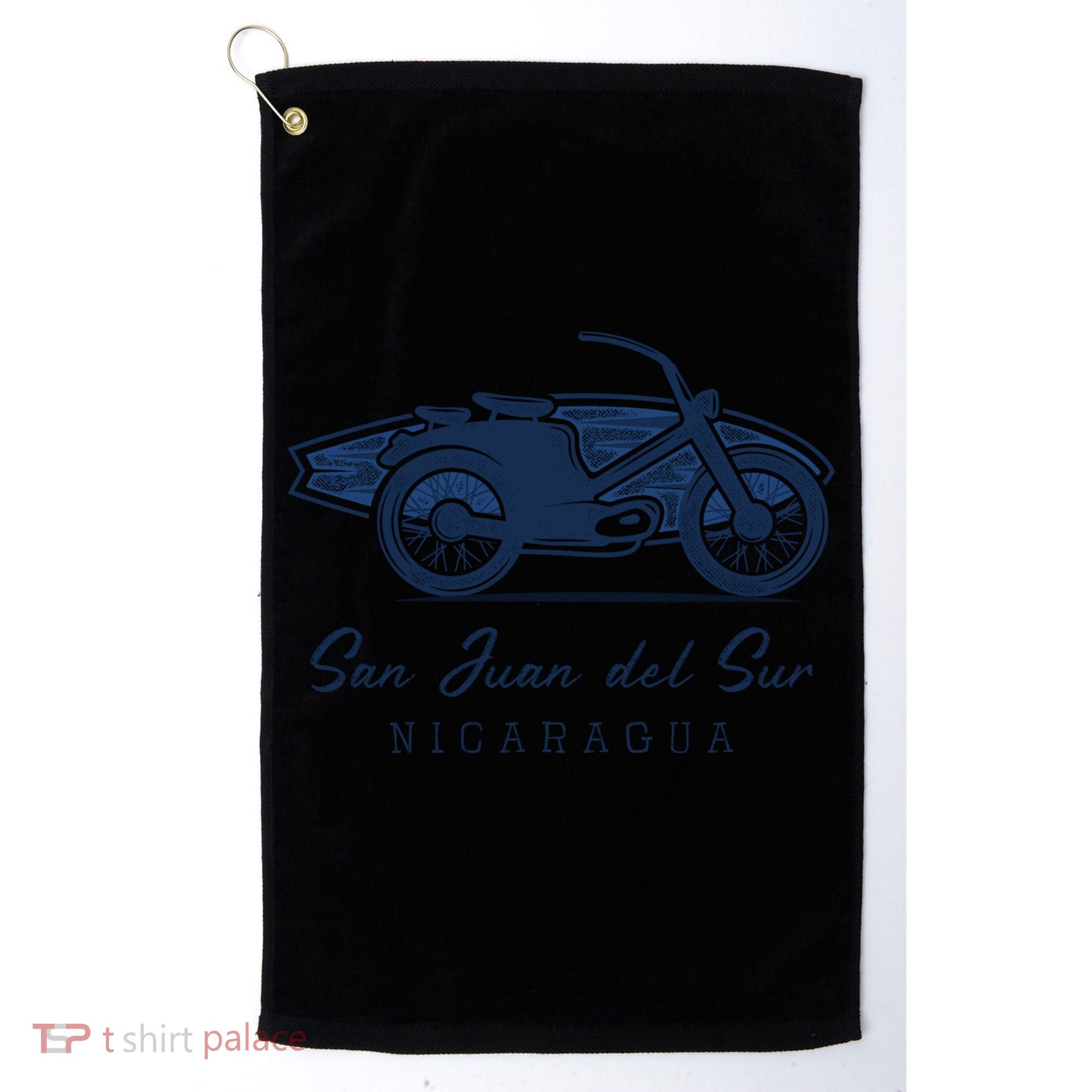 Surfer Surf Spots Gift San Juan Del Sur Nicaragua Cool Gift Golf Towel