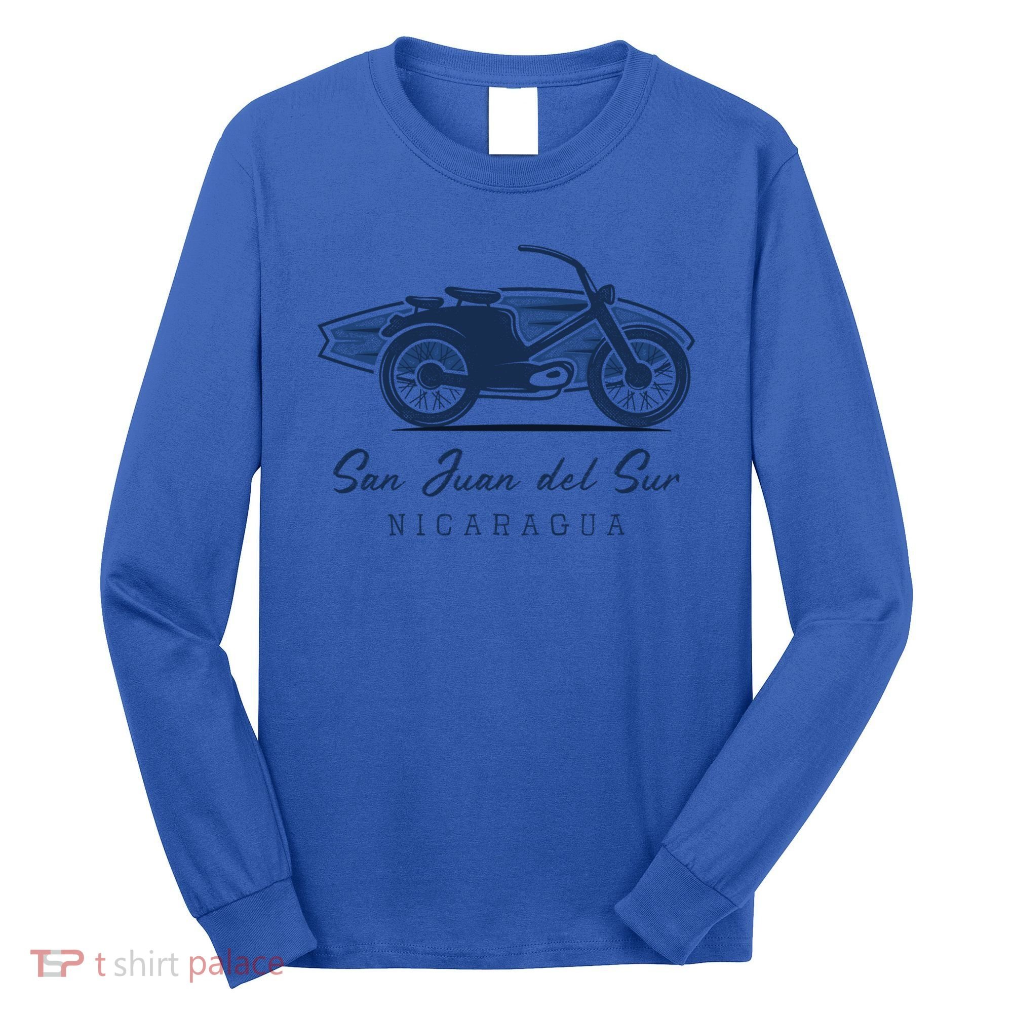 Surfer Surf Spots Gift San Juan Del Sur Nicaragua Cool Gift Long Sleeve Shirt