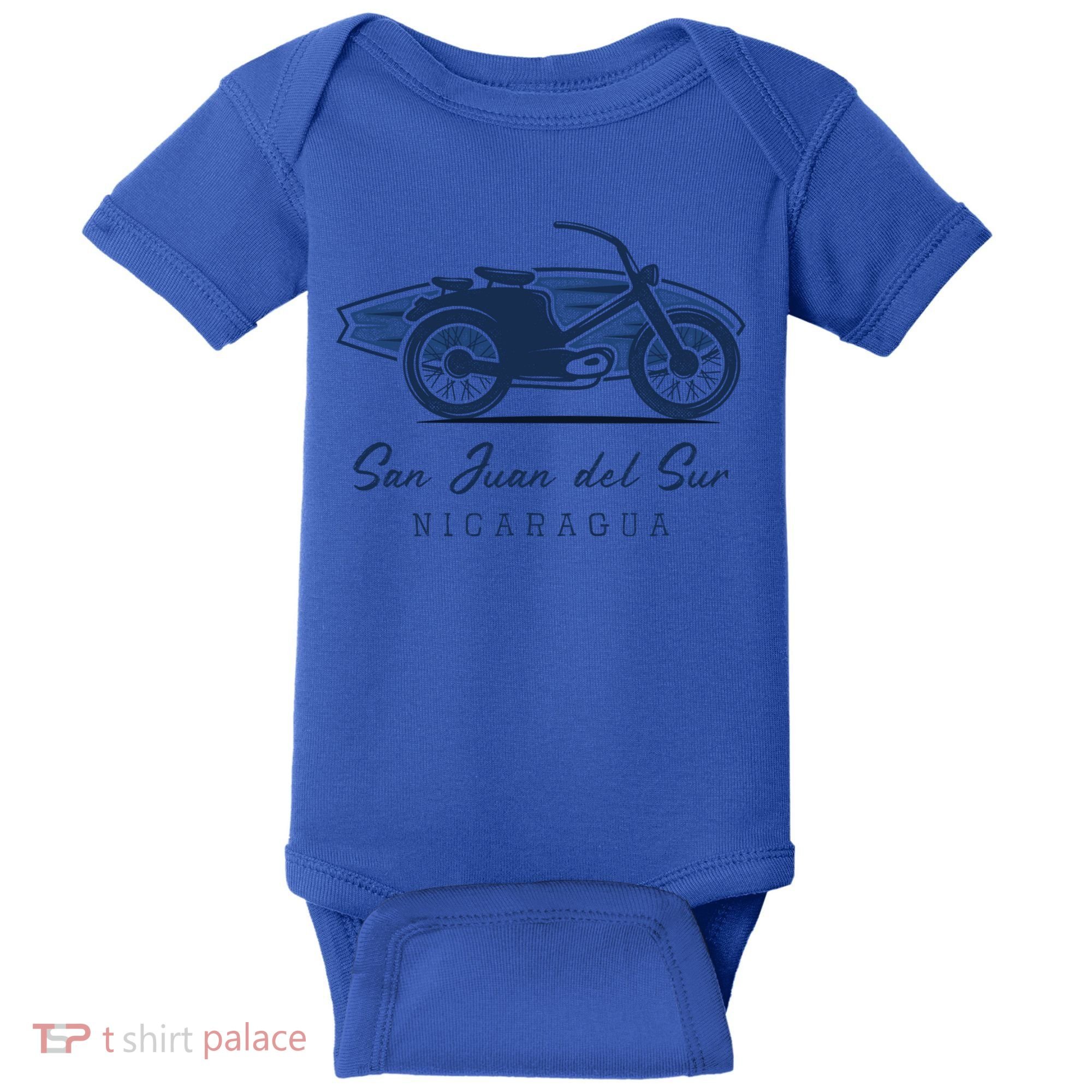 Surfer Surf Spots Gift San Juan Del Sur Nicaragua Cool Gift Baby Bodysuit