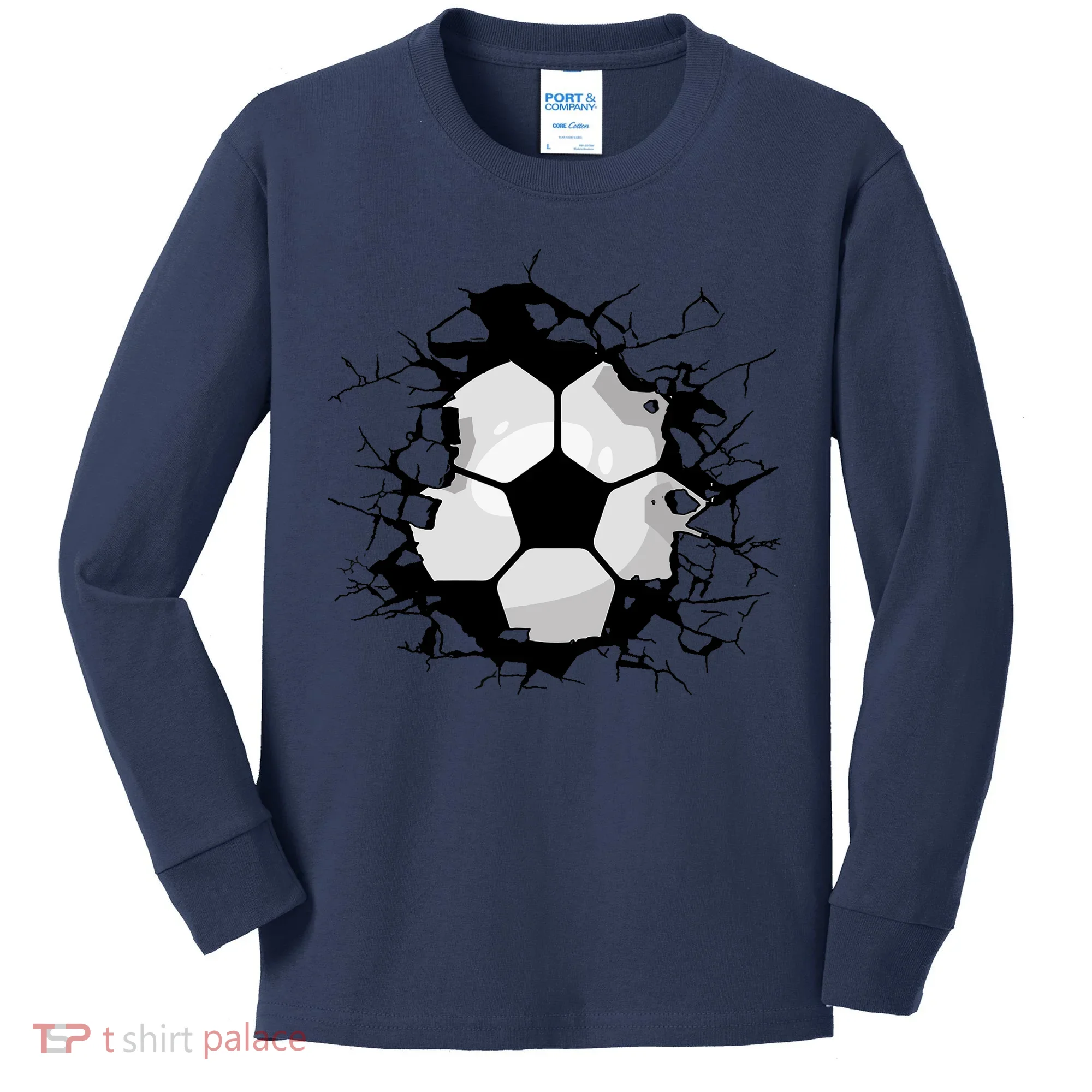 Soccer Soccer Kids Long Sleeve Shirt