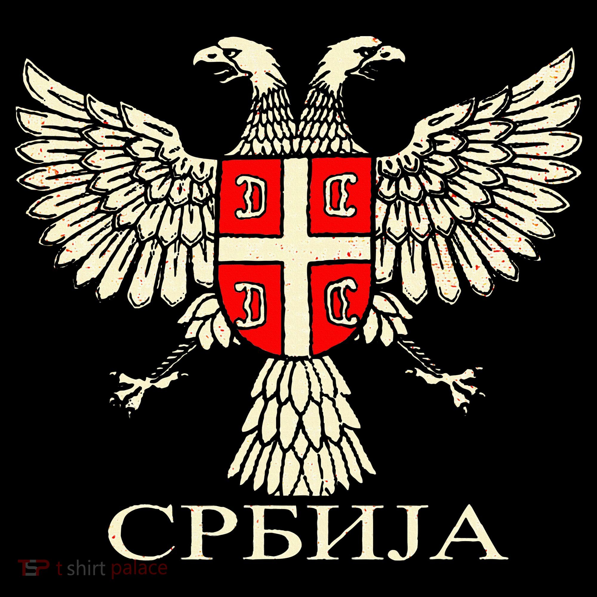 Serbia Srbija Serbian Serb Eagle Flag Cccc Cyrillic Women's Hoodie