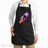 Scifi Space Ship Trekking Through Galaxy Apron thumb 2