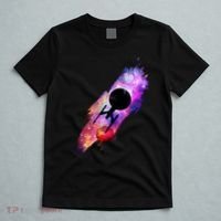 Scifi Space Ship Trekking Through Galaxy T-Shirt thumb 5