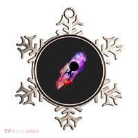 Scifi Space Ship Trekking Through Galaxy Ornament thumb 0
