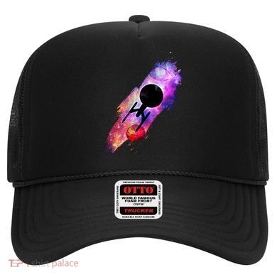 Scifi Space Ship Trekking Through Galaxy Hat