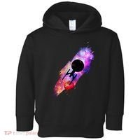 Scifi Space Ship Trekking Through Galaxy Toddler Hoodie thumb 0