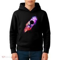 Scifi Space Ship Trekking Through Galaxy Kids Hoodie thumb 4