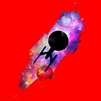 Scifi Space Ship Trekking Through Galaxy Santa Hat thumb 1