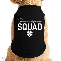 Shenanigans Squad St Patrick's Day Doggie Tank thumb 0