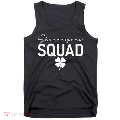 Shenanigans Squad St Patrick's Day Tank Top