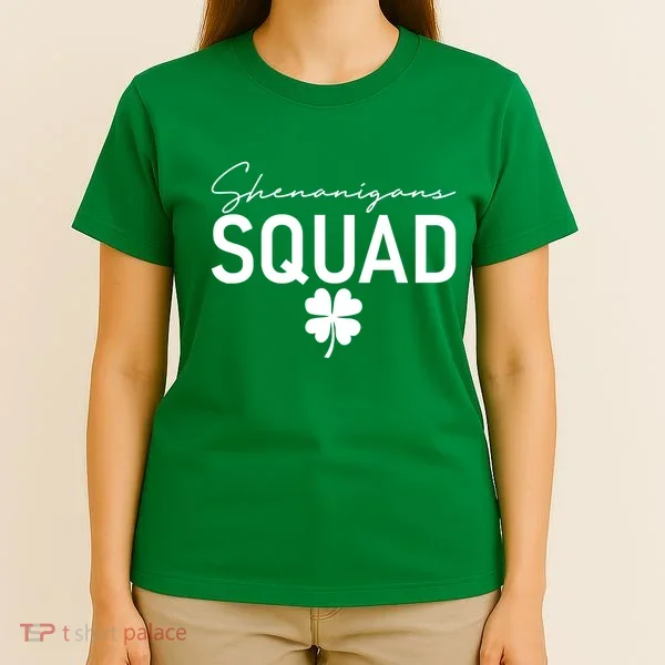 Shenanigans Squad St Patrick's Day T-Shirt