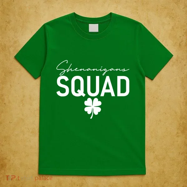 Shenanigans Squad St Patrick's Day T-Shirt