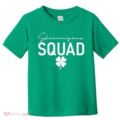 Shenanigans Squad St Patrick's Day Toddler T-Shirt