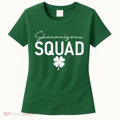 Shenanigans Squad St Patrick's Day Women's T-Shirt