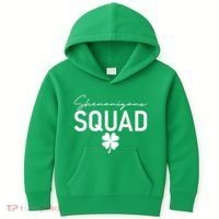 Shenanigans Squad St Patrick's Day Kids Hoodie thumb 0