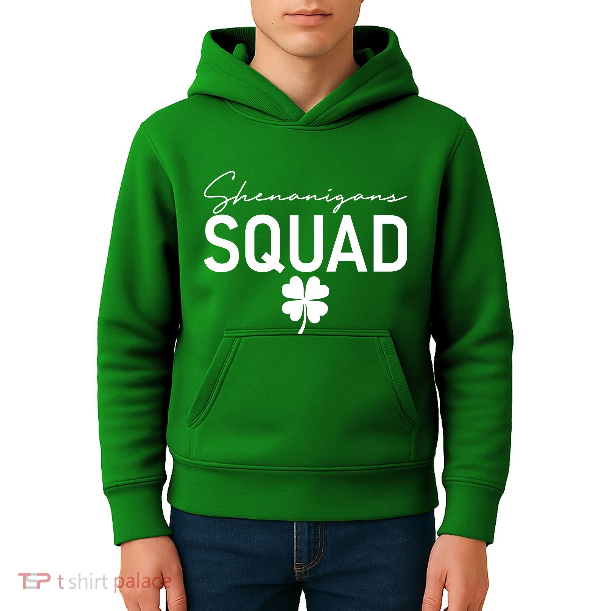 Shenanigans Squad St Patrick's Day Kids Hoodie