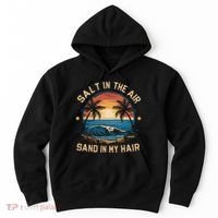 Surfing Summer Salt In The Air Sand In My Hair Hoodie thumb 0